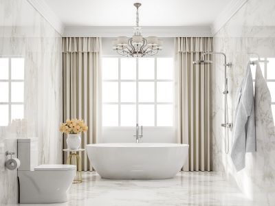 High-End Bathroom Features